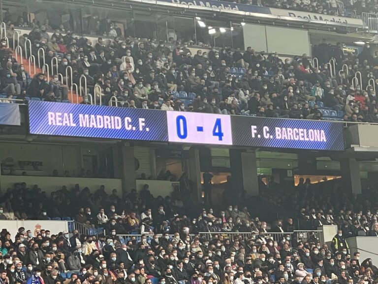 ترتيب الدوري الاسباني بعد فوز برشلونة على ريال مدريد في الكلاسيكو