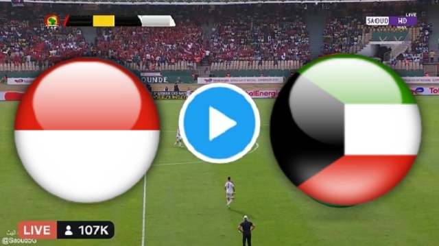 بث مباشر مباراة الكويت وإندونيسيا