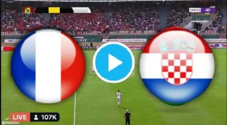 بث مباشر مباراة فرنسا و كرواتيا || live France vs Croatia