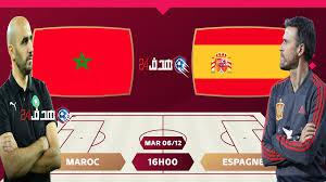 Maroc vs Espagne en direct - Coupe du Monde 2022