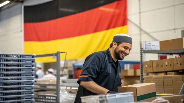 🌍 فرصة عمل في ألمانيا 2026: وظيفة عامل مستودع وسائق رافعة شوكية لدى شركة GREIWING